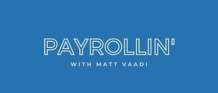 Payrollin' with Matt Vaadi Logo