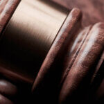 Wooden gavel