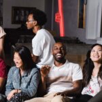 Group of Coworkers having fun