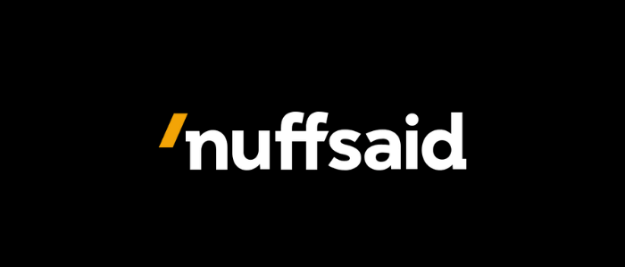 Nuffsaid Podcast Logo