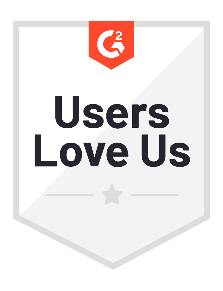 Users Love Us - G2 Badge