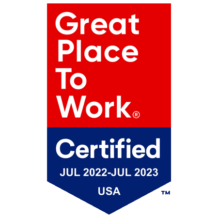 Mineral Great Place To Work Certified badge 2022-2023