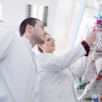 Pharmacy Technicians in a Drugstore