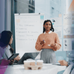 Employees taking Mitratech's 6 Essential Employee Training Topics